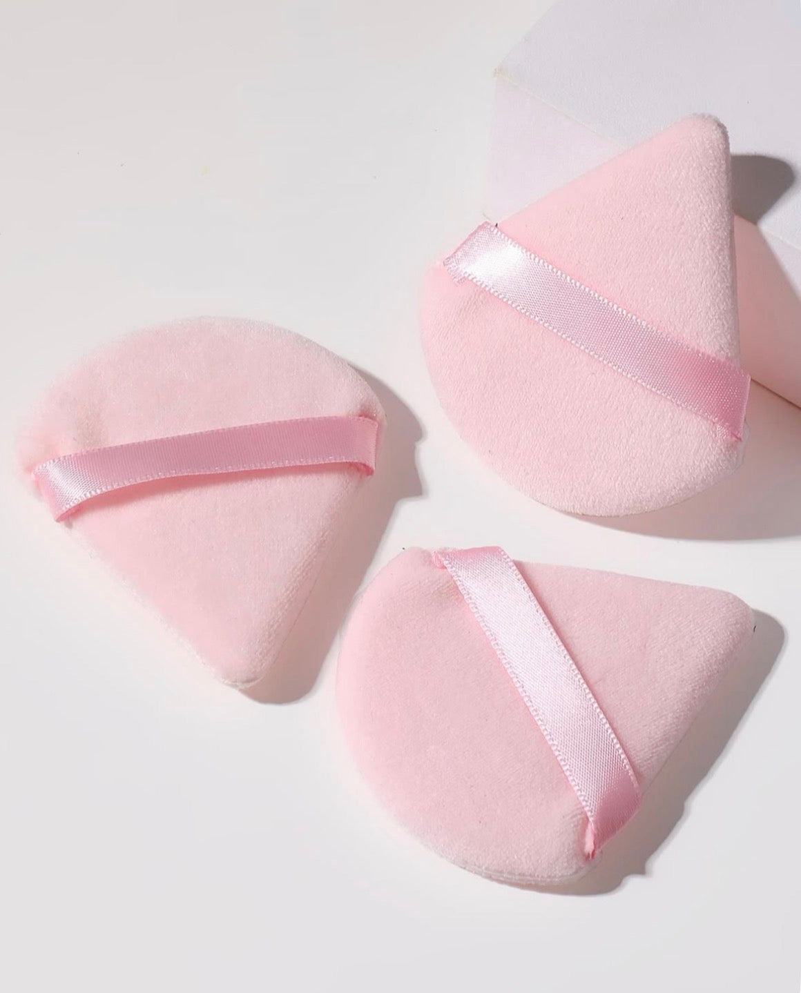 Pizza Powder Puff – Pack of 2 (Pink) | Flawless Under-Eye & T-Zone Setting Puffs