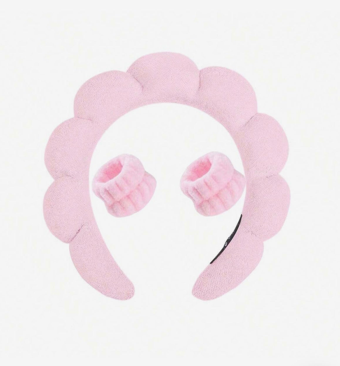 Bubble Headband Set | Soft Spa Headbands for Skincare & Makeup