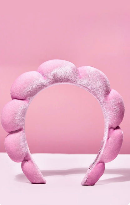 Bubble Headband Set | Soft Spa Headbands for Skincare & Makeup